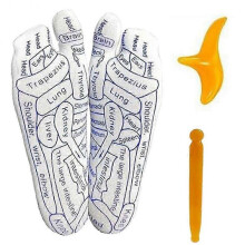 (Women)Reflexology Socks,Reflexology Socks with Massage Tool,Foot Reflexology Socks Pressure Point Socks for Foot Massage