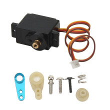 28TMetalGear Servo 30x11.3x24mm Schwarz WLtoys284131
