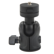2 kg max 2-in-1 Mini-Stativ-Kugelkopf 360 40mm