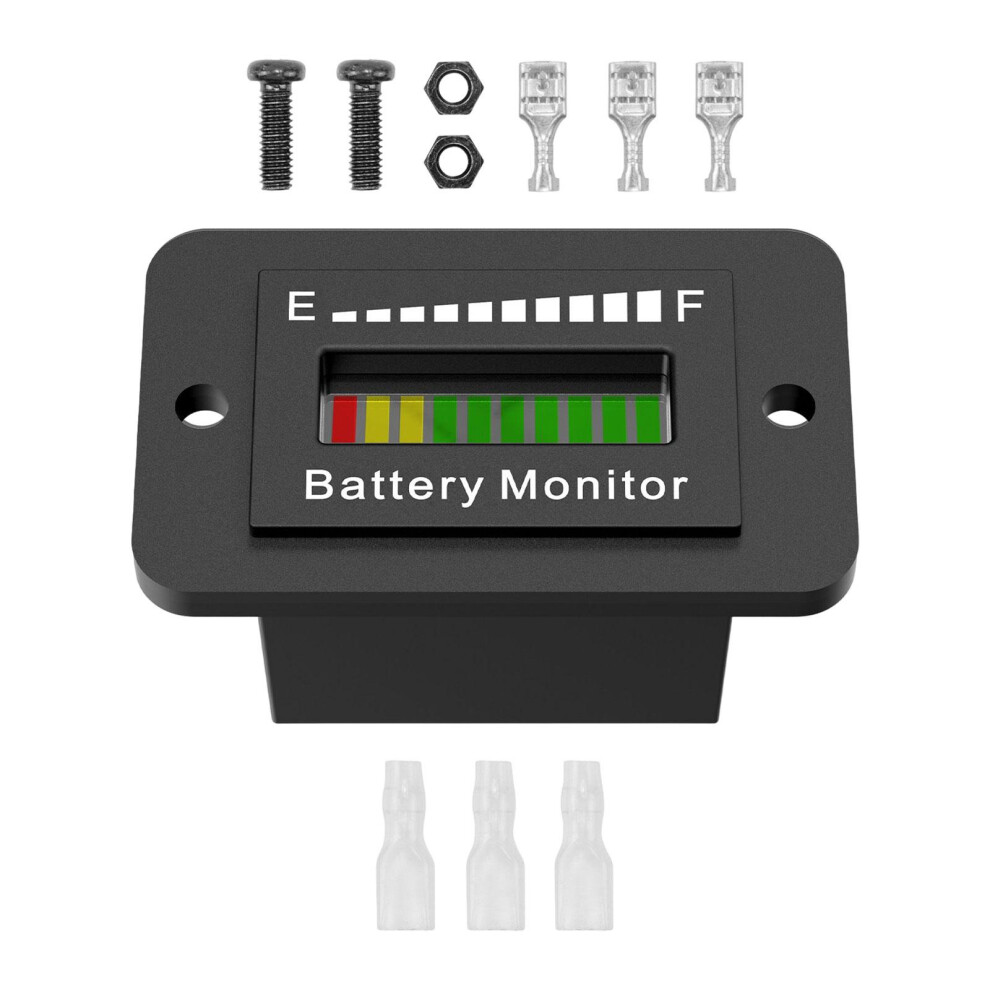 Battery Capacity Indicator Battery Meter for Golf Cart Forklift-image-OPC-PJJPS88-NEW