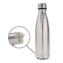 750ml Portable Water Bottle Secret Stash Pill Organizer Can Safe Spot for Money Bonus Key Ring Box