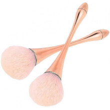 2 Pcs Large Mineral Powder Brush, Bronzer Kabuki Makeup Brush, Soft Fluffy Foundation Brush