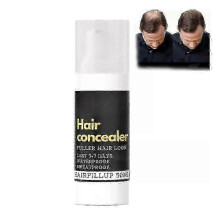 (50ml)Hair fillup Hair Concealer Black 50ml, Enhance Hairline Powder for Women and Men