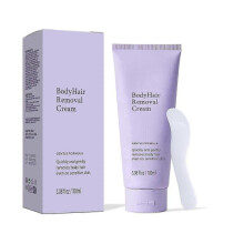 (3 Set)Body Hair Removal Cream with Spatula Applicator, Gentle Formula, Safe for Sensitive Skin 100ml