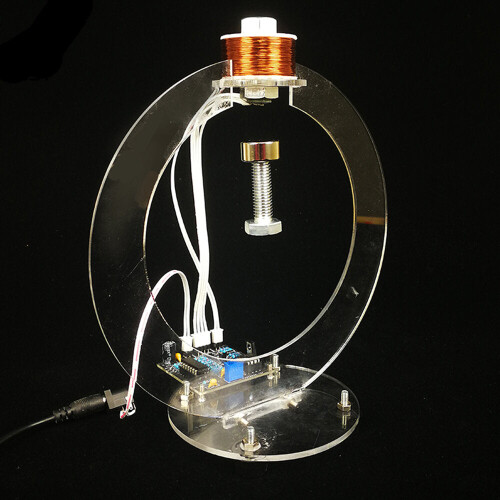 Pull Up Magnetic Levitation Kit Electronic DIY Production Kit Students Learn Experimental Kit Creative Ornaments Gifts 2