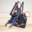 (Gray) Desktop Robotic Arm Acrylic Manipulator UN0 Robot Electronic DIY Kit 10