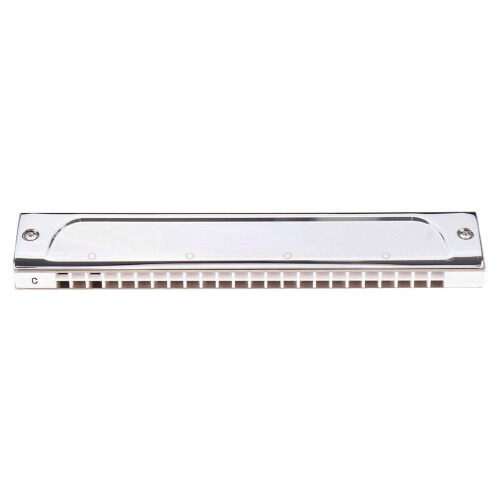 (G Key) Harmonica 24 Hole C Key Polyphonic Harmonica Adult Professional Playing Harmonica Musical Instrument 2