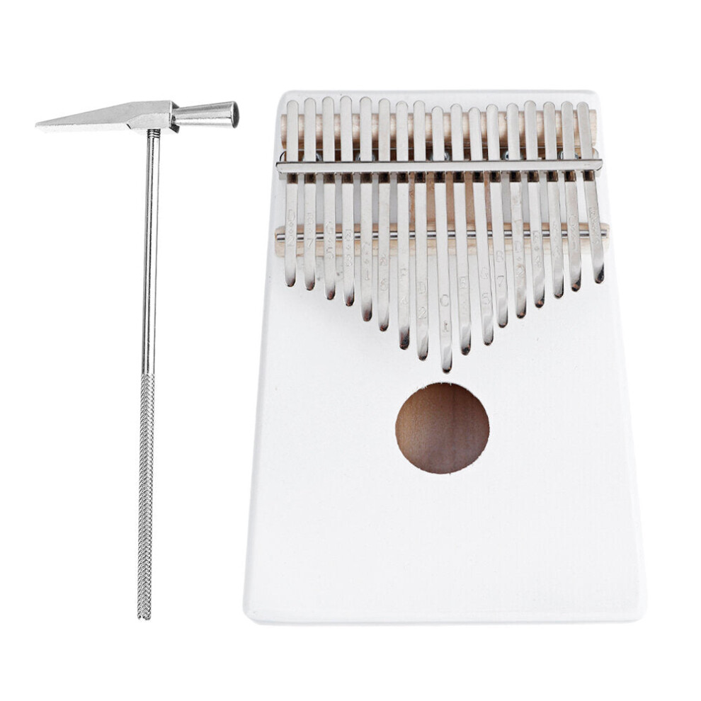 Greenzech 17 Keys Kalimba Wihte Thumb Piano Musical Instruments