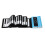 (White) Electronic Hand Roll 88 Key Piano with Bluetooth and Dual Speaker 9