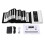 (Blue) Electronic Hand Roll 88 Key Piano with Bluetooth and Dual Speaker 8