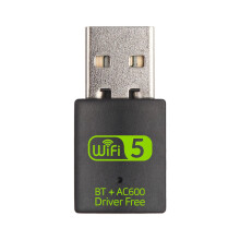 600M Dual Band Driver Free USB2.0 Wireless Networking Adapter WiFi 2 in 1 Wireless Network Card for Desktop