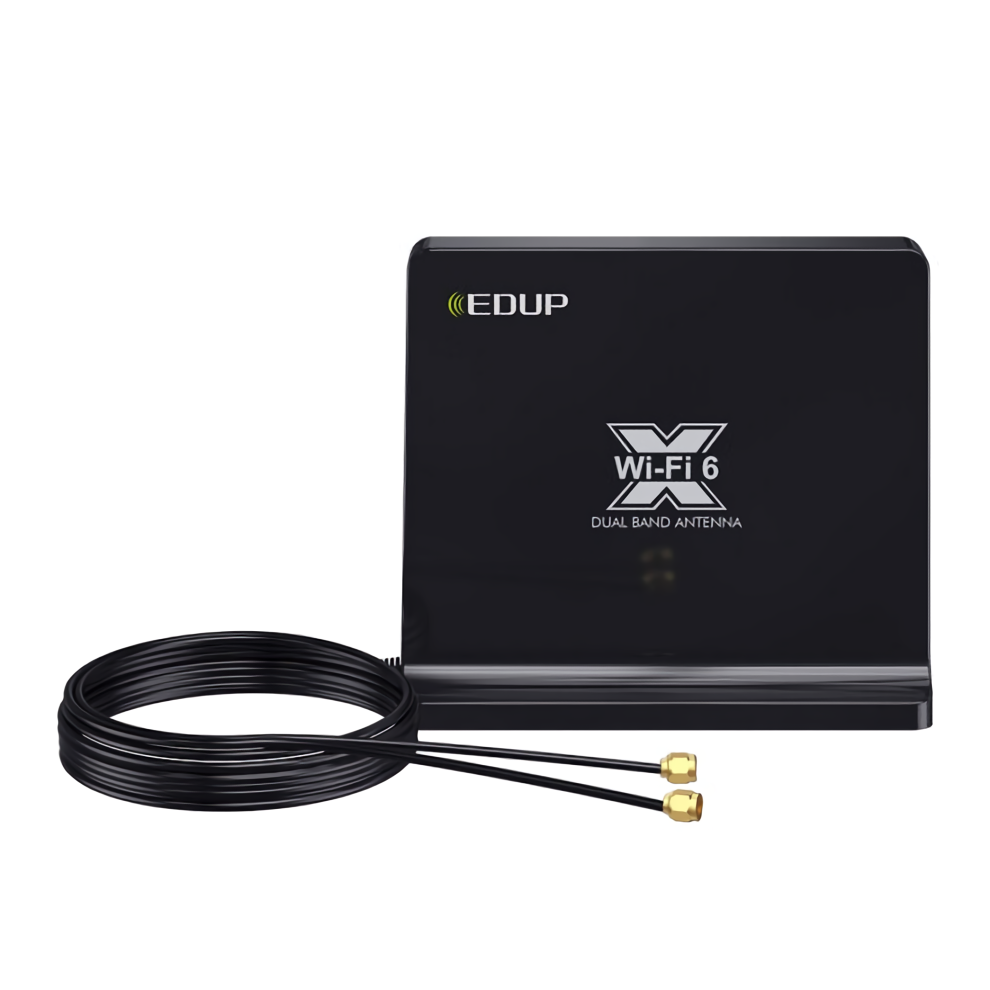 Network Card Dual Band Wifi6 Antenna 1.5M Extension Base Sma Interface Pcie Card External Antenna Base 6112212965351