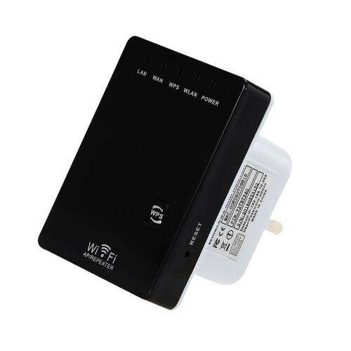 (EU Plug) Mini Wireless Router Repeater Wifi Booster Range Signal Extender AP Wireless Client Mode Amplifier