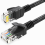 (Black, 5M) 0.5m / 2m / 5m Networking Cable RJ45 Cat 5 Ethernet Cable Patch Cord LAN Networking Cable Adapter 6