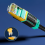 (1M) Cat8 SSTP Ethernet Cable Networking Nylon Braided High Speed 40Gbps 2000MHz Network Internet Cord 6