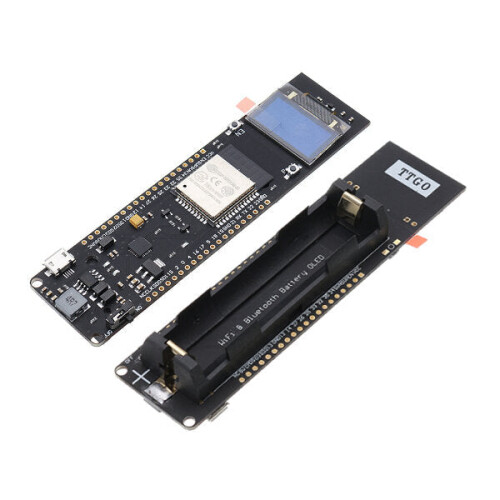 WiFi + Bluetooth 18650 Battery Protection Board 0.96 Inch OLED Development Tool 1