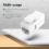 (5 Pcs) RJ45 UTP Jack Coupler Network Cable Extension Adapter 22-26 AWG Ethernet Cable Extender Connector 12