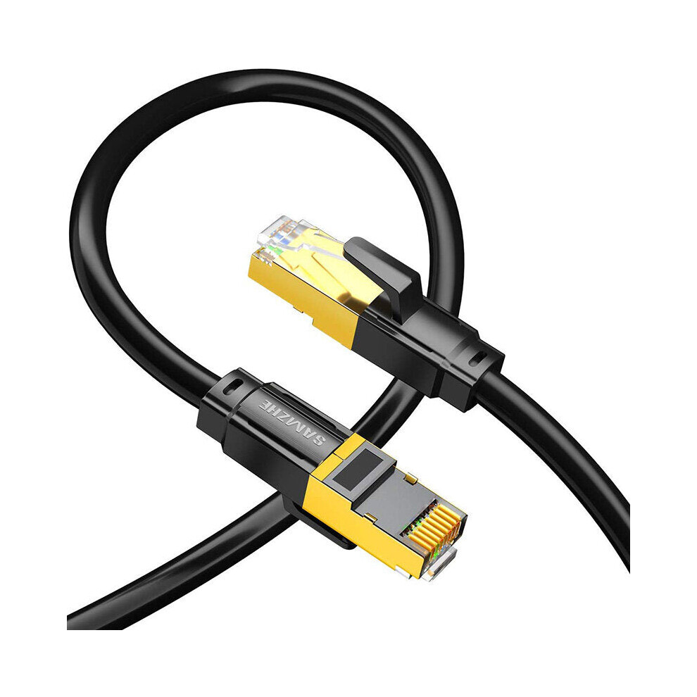 (1M) Cat8 Sftp Ethernet Cable Networking Cable Cat8 Patch 25Gbps 24Awg Copper Core 2000Mhz Rj45 Cable 6112212961483