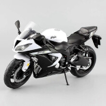 1/12 Kawasaki ZX-6R Ninja Racing Cross-country Motorcycle Model Simulation Metal Street Motorcycle Model
