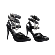 Scarpe con tacco alto in scala 1/6 per action figure femminili - Accessorio per bambola di moda