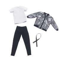 1/6 Action Figures Giacca con paillettes Tuta Accessori Modello 12" Figura Vestiti
