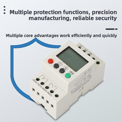 Voltage Detection Relay JVR1000 Voltage Digital Single, 24-48V 1