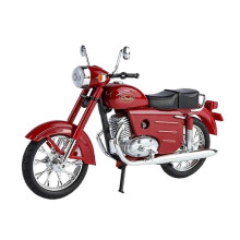 1:10 For Czechoslovakia Jawa 250 Classic Alloy Motorcycle Diecast Model Toy Car Static Collectible Toy