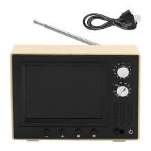 Mini TV in miniatura 1:12, modello riproducibile, video, mini televisore, soggiorno, elettrodomestici,