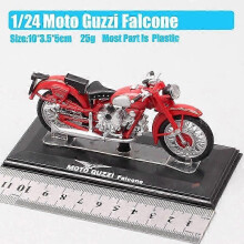 1:24 Scale Classic Moto Guzzi Falcone Sports Motorcycle Diecasts & Toy Vehicles Racing Bike Model Replicas