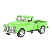 1:32 Skala Klassisk Pickup Bil Gjuten Modell i Legering för Samling och Dekoration, Leksaksfordon med