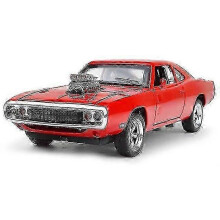 1:32 Simulaatioautomalli Metalliseos Leluauto Lihasajoneuvo Klassiset Metalliautot Sopii Dodge Chargerille