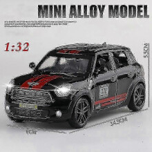 1:32 Mini Countryman Diecast Legering Metall Bilmodell Lämplig För Mini Märke Dragkrok Leksaksford