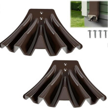 (brown)Gutter Downspout Extension Tube for 3 x 4 and 3 x 2 Rain Dispersers