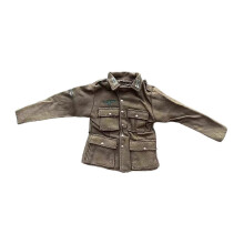 Costume da soldato in miniatura in scala 1:6, costume da action figure retrò, top coat