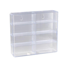 1:64 för Hot Wheel Display Box Bilmodell Leksaksskåp Rack B