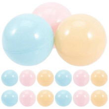 100 palline colorate ispirate all'oceano per piscine di palline e giochi di società per bambini nel