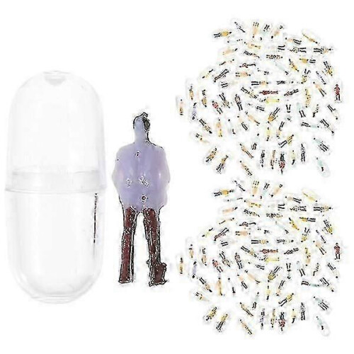 100 Stück Miniatur-Szenenfiguren