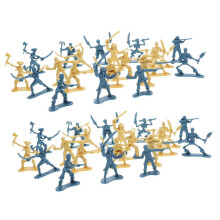 100 stycken piratsoldatfigurer piratmän för rollspel skrivbordsdekoration och och