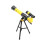 (White) Portable Astronomical Telescope With 3 Eyepieces And Adjustable Tripod 7