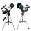 Astronomical Telescope With Tripod Wireless Smartphone Adapter 4