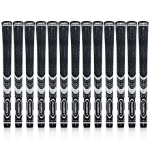(Grey) 1Pcs Rubber Compound Golf Clubs Anti-Slip Golf Grip Brassie 9 Colors