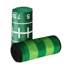 (Velvet) Golf Practice Putting Mat Golf Putting Trainer Anti-Slip No Odor Green