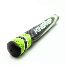 (Orange) 1pcs High-tech PU Leather Golf Grip Outdoor High Shock-Absorption Golf Gips-Green/Red/Orange/Blue