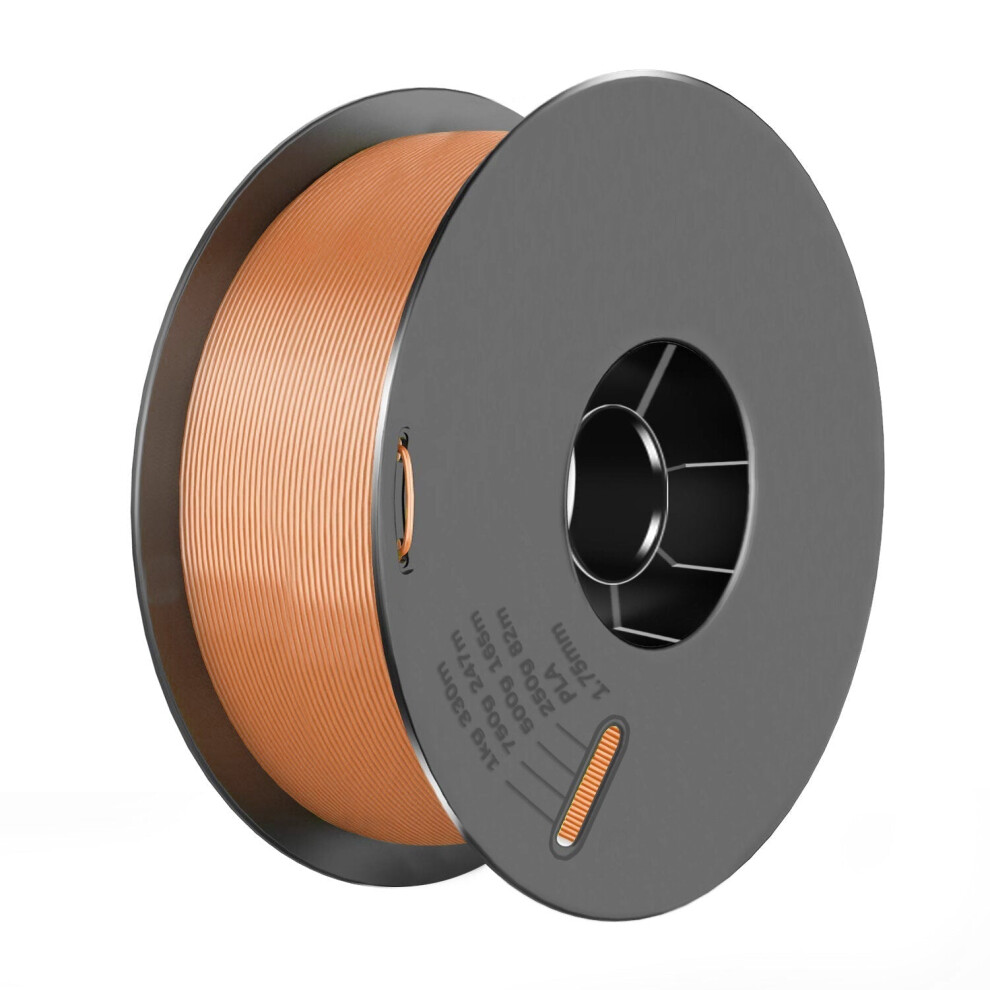 (Black) Filament 1.75mm Filament Accuracy +/-0.02mm 1KG Printing Material for 3D Printer