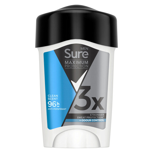 Sure Sure Maximum Protection Clean Scent Cream 45ml 1