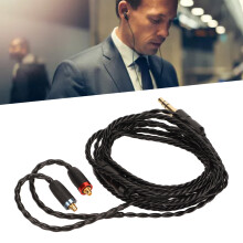 OFC MMCX auf 3.5mm 120cm schwarzes Kabel für SE215/315