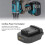 Adaptador de batería para DEVON, PCBA integrada, ABS 3