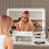 ELECWISH Large LED Lighted Hollywood Mirror Vanity Make up Mirror with 2 Drawer 8