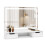 ELECWISH Large LED Lighted Hollywood Mirror Vanity Make up Mirror with 2 Drawer 10