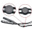 2 PCS Left and Right Wrist Strap compatible with Joy Pad Con Controller Gamepad Hand Rope Games Acce 3